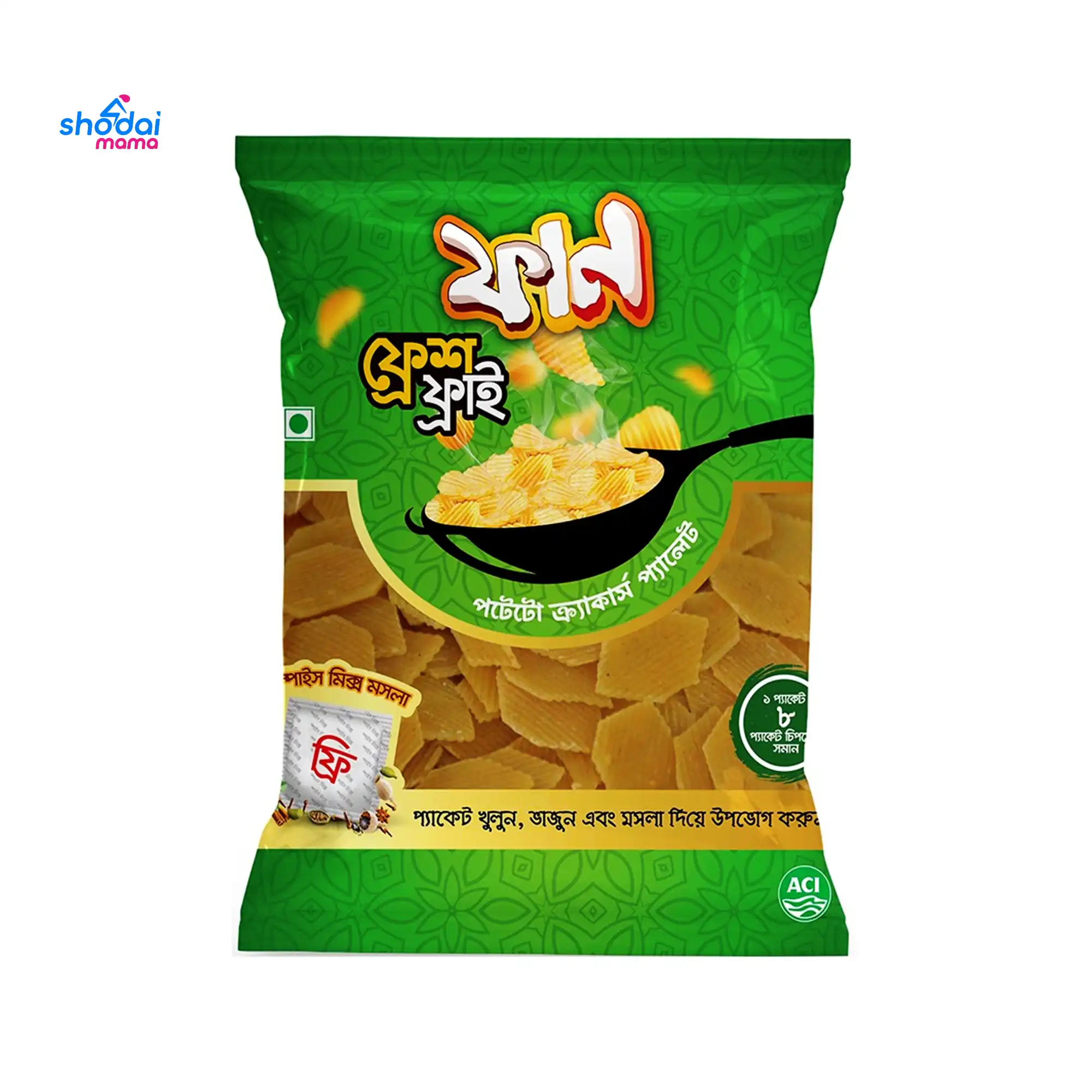 ACI Fun Fresh Fry Potato Palette 160gm